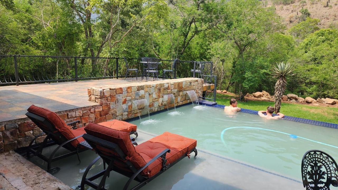 Heysbrook Estate - Luxurious Lodges In A Private Valley Waterval-Onder Dış mekan fotoğraf