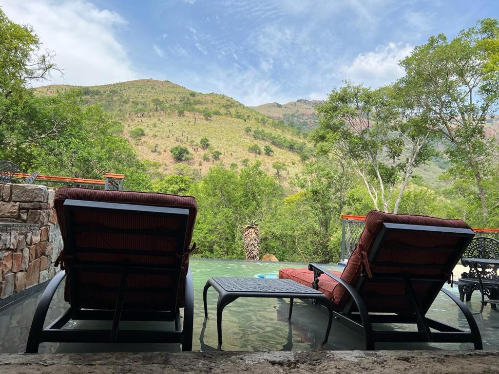 Heysbrook Estate - Luxurious Lodges In A Private Valley Waterval-Onder Dış mekan fotoğraf